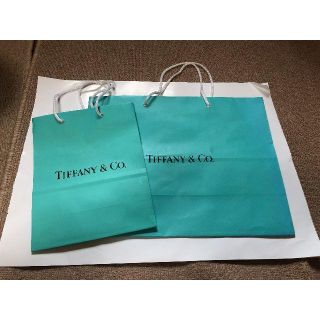 ティファニー(Tiffany & Co.)のティファニー　ショッパー2枚組(ショップ袋)