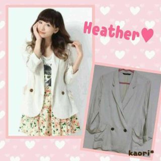 ヘザー(heather)の未使用＊heatherジャケット(テーラードジャケット)