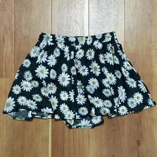 花柄 ショート パンツ キュロット M(キュロット)