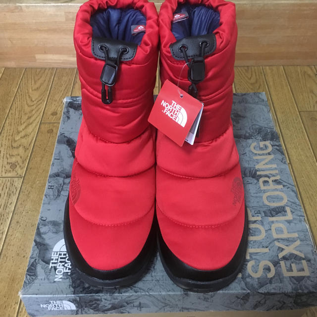 ブーツ【新品・未使用】THE NORTH FACE ノースフェイス ブーツ レッド