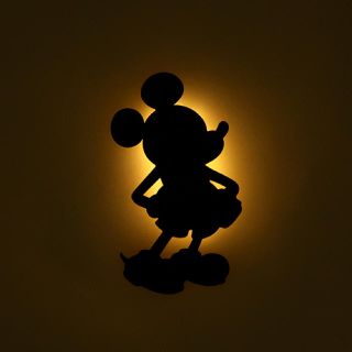 ディズニー(Disney)のDisney ウォールライト ミッキー・ミニー(その他)