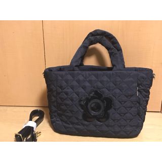 MARY QUANT　キルティングバックバッグ