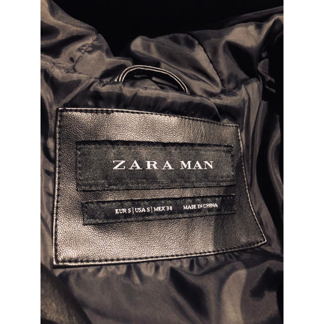 ZARA(ザラ)のZARA レザー ジャケット【未使用】 メンズのジャケット/アウター(レザージャケット)の商品写真