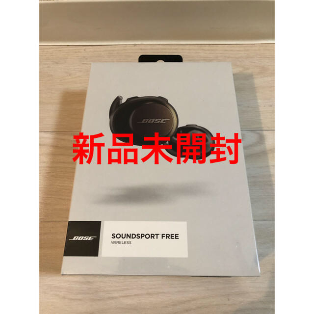 BOSE SOUNDSPORT FREE 黒　未開封オーディオ機器