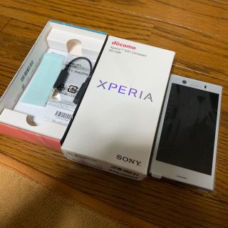 エヌティティドコモ(NTTdocomo)のXperia XZ1Conpact so-02k 新品(スマートフォン本体)