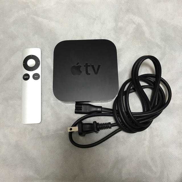 Apple(アップル)のApple TV 本体 第2世代  Model No. A1378 スマホ/家電/カメラのテレビ/映像機器(その他)の商品写真