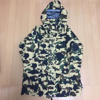 アベイシングエイプ(A BATHING APE)のBAPE 1stカモ ゴアテックス スノボジャケット(マウンテンパーカー)