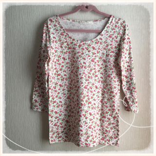 ローリーズファーム(LOWRYS FARM)のLOWRYSFARM♡花柄♡七分袖Tシャツ(Tシャツ(長袖/七分))