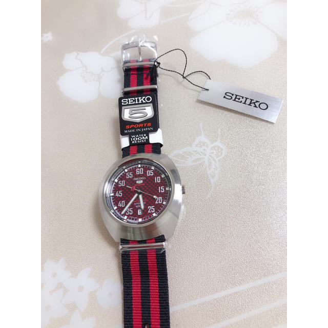 T066新品★ セイコー 5スポーツ 腕時計 メンズ 日本製 自動巻