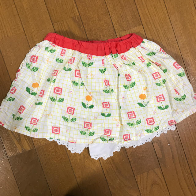 Petit jam(プチジャム)のPetit jamパンツ付きスカート キッズ/ベビー/マタニティのキッズ服女の子用(90cm~)(スカート)の商品写真