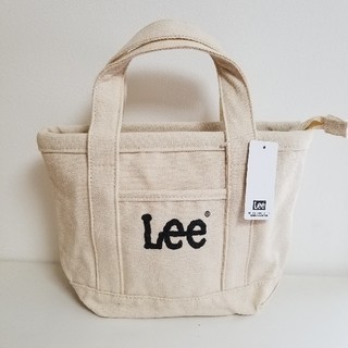 リー(Lee)のLee キャンバスミニトートバッグ(WHITE)(トートバッグ)