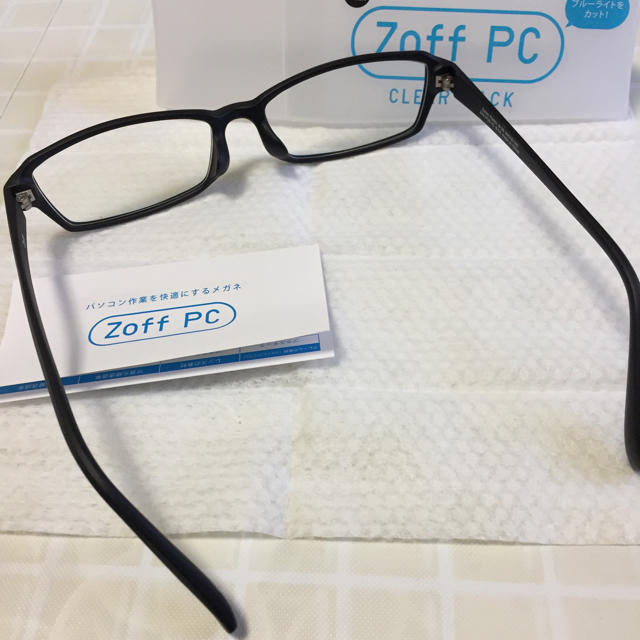 Zoff(ゾフ)のブルーライトカット眼鏡 レディースのファッション小物(サングラス/メガネ)の商品写真