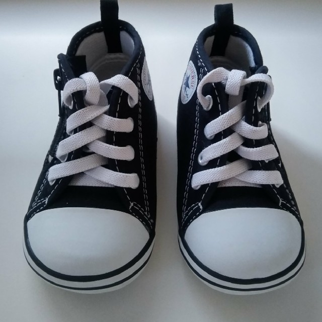 CONVERSE(コンバース)のコンバース　スニーカー12.5（黄色変え紐つき） キッズ/ベビー/マタニティのベビー靴/シューズ(~14cm)(スニーカー)の商品写真