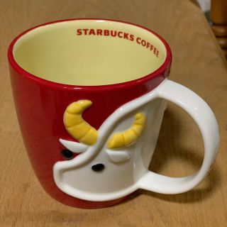 スターバックスコーヒー(Starbucks Coffee)の激レア スタバ 干支マグカップ 牛(グラス/カップ)