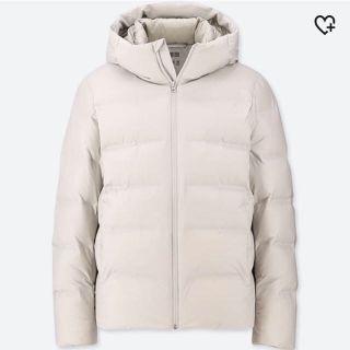 ユニクロ(UNIQLO)のシームレスダウンパーカー（02 LIGHT GREY）(ダウンジャケット)