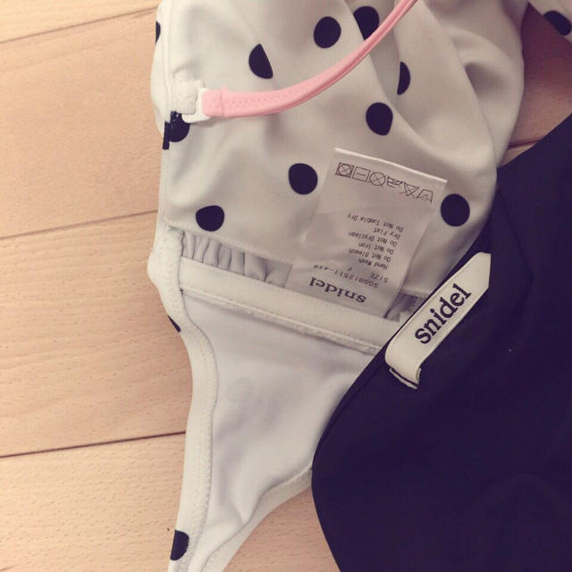 SNIDEL(スナイデル)のドット柄♡水着 レディースの水着/浴衣(水着)の商品写真