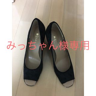 ダイアナ(DIANA)の新品未使用 ダイアナ WELL FIT   ベロア ウェッジソール 25センチ(ハイヒール/パンプス)