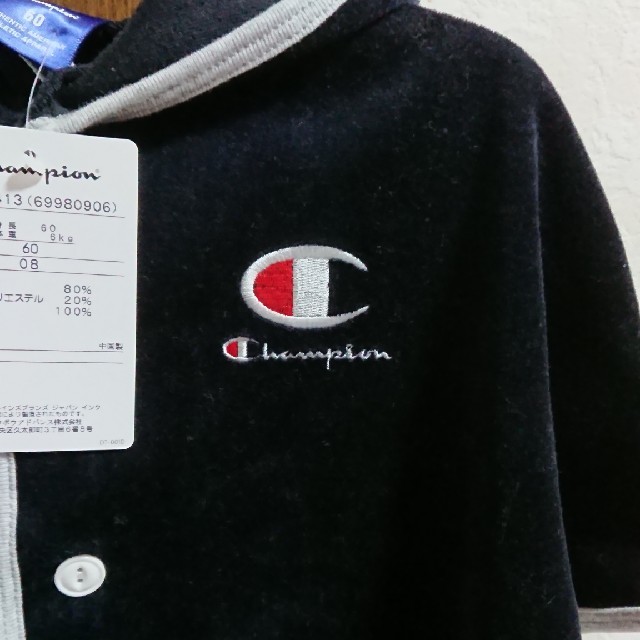 Champion(チャンピオン)のチャンピオン ポンチョ   キッズ/ベビー/マタニティのベビー服(~85cm)(その他)の商品写真