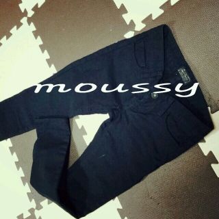 ブラックバイマウジー(BLACK by moussy)のmoussy★定番ブラックスキニー(カジュアルパンツ)