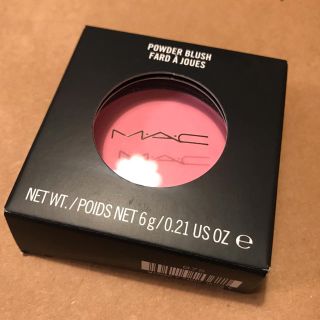 マック(MAC)の【新品未使用】MAC パウダーブラッシュ PINK SWOON チーク(チーク)