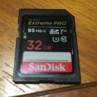 サンディスク(SanDisk)のSanDisk SDHC カード Extreme Pro UHS-I(PC周辺機器)