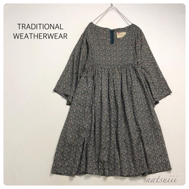 Traditional Weatherwear . リバティ 花柄 ワンピース