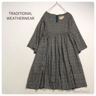 マッキントッシュフィロソフィー(MACKINTOSH PHILOSOPHY)のTraditional Weatherwear . リバティ 花柄 ワンピース(ひざ丈ワンピース)