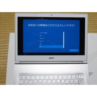 エイサー(Acer)のAcer Aspire S7 391-F74Q Windows 10 (ノートPC)