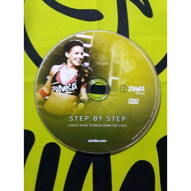 Zumba(ズンバ)のZUMBA　ズンバ　STEP BY STEP DVD エンタメ/ホビーのDVD/ブルーレイ(スポーツ/フィットネス)の商品写真