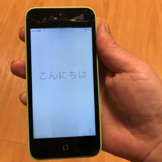 アップル(Apple)のiPhone5c 32GB softbank ジャンク(スマートフォン本体)