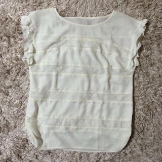 アプワイザーリッシェ(Apuweiser-riche)の新品♡アプ シフォントップス(Tシャツ(半袖/袖なし))