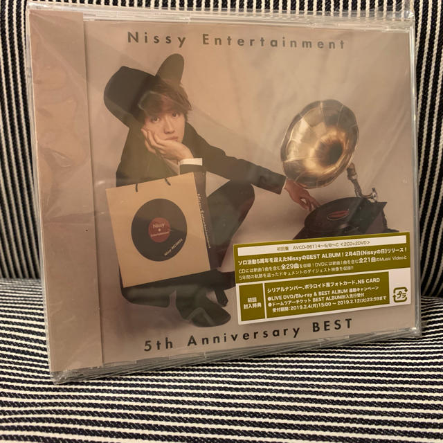 Nissy Entertainment BEST 2CD+2DVD盤