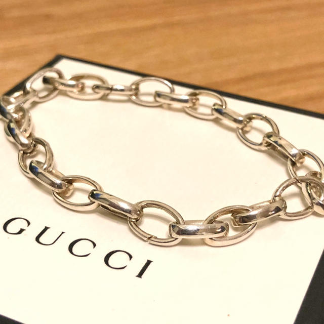 【正規品】GUCCI グッチ ゴースト シルバー チャーム ブレスレット | フリマアプリ ラクマ