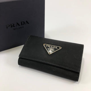 プラダ(PRADA)の正規品 PRADA プラダ ナイロン ブラック キーケース JR1-148 (キーケース)