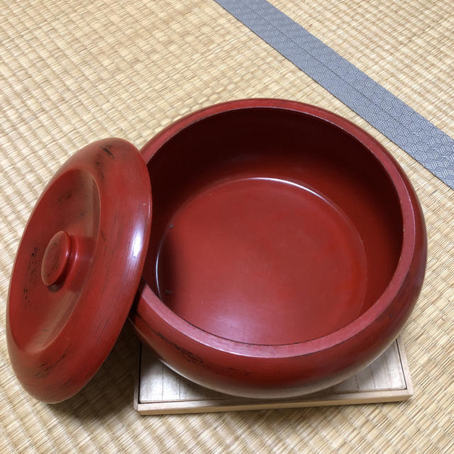 漆のお櫃 五合用 インテリア/住まい/日用品のキッチン/食器(容器)の商品写真