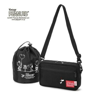 マンハッタンポーテージ(Manhattan Portage)のラスト一本！☆新品タグ付き！★【マンハッタンポーテージ×スヌーピー】コラボバッグ(メッセンジャーバッグ)