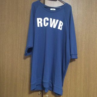 ロデオクラウンズワイドボウル(RODEO CROWNS WIDE BOWL)のスウェットワンピ★RCWB(ミニワンピース)