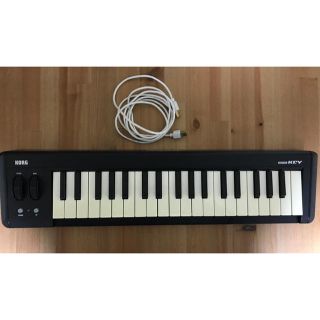 コルグ(KORG)のKORG micro key 37鍵 usb接続(MIDIコントローラー)