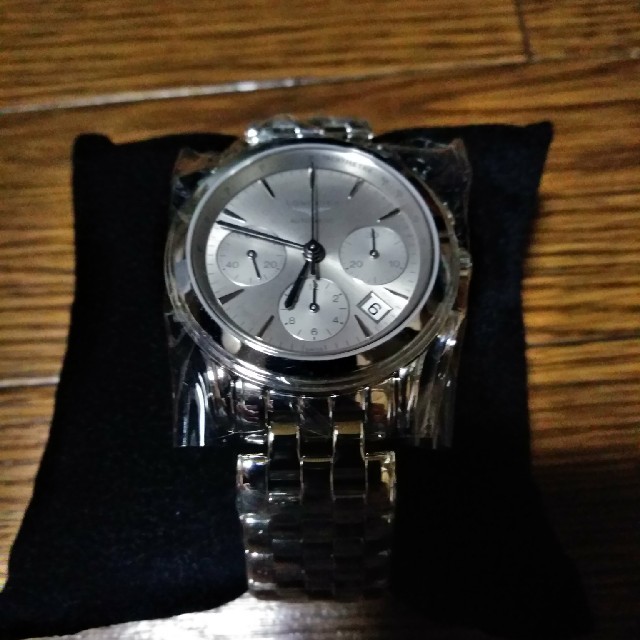 豪華ラッピング無料 LONGINES ロンジン 腕時計 自動巻き クロノグラフ カレンダー 未使用品 腕時計(アナログ) 