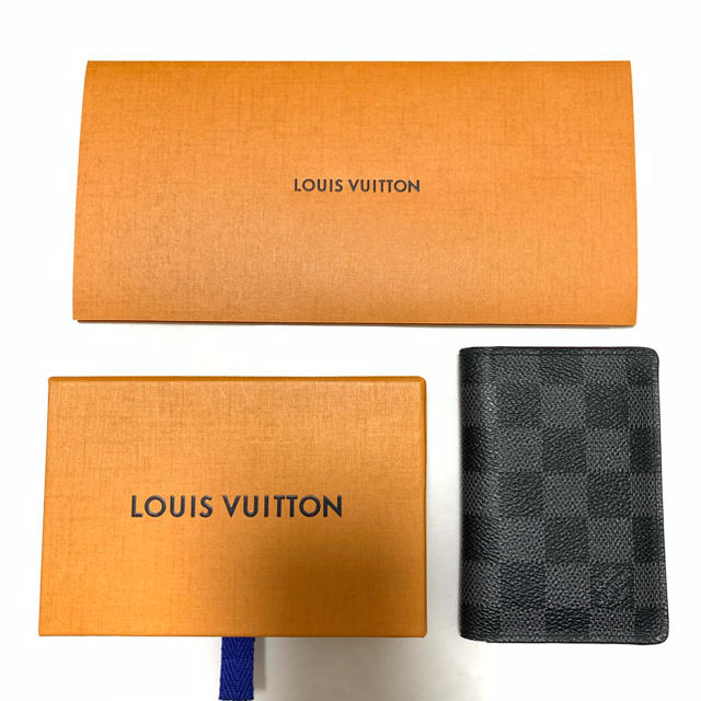 送料込 ルイヴィトン カードケース ダミエグラフィット LOUISVUITTON