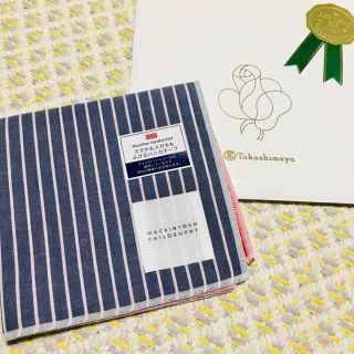 マッキントッシュフィロソフィー(MACKINTOSH PHILOSOPHY)の【新品】MACKINTOSH PHILOSOPHY ハンカチ(ハンカチ/ポケットチーフ)