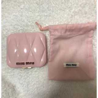 ミュウミュウ(miumiu)のmiumiu 限定ミラー(ミラー)