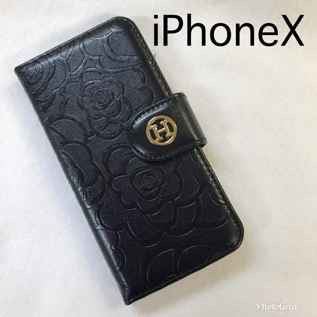 エルメス iphone8plus ケース メンズ 、 訳あり①NoaHsarK☆Phone X ケース X-119 ブラックの通販 by mie  全品新品★激安価格｜ラクマ