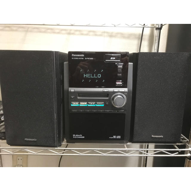 Panasonic - 【生産終了版】パナソニック ミニコンポSD Panasonic - 【生産終了版】パナソニック ミニコンポSD