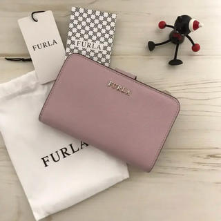 FURLA/フルラ  財布 折財布 二つ折り  レザー ピンク系 新品未使用品