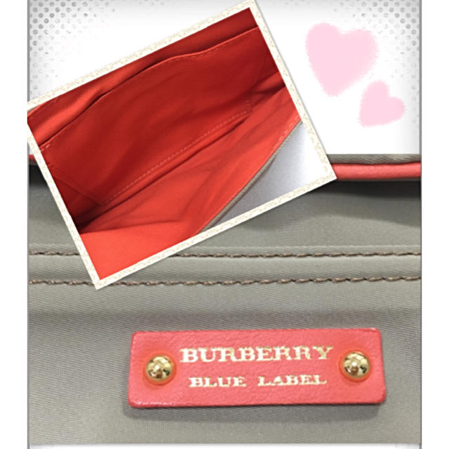 BURBERRY BLUE LABEL(バーバリーブルーレーベル)の新品・未使用  BURBERRY BLUE LABEL ♡ ポーチ レディースのファッション小物(ポーチ)の商品写真