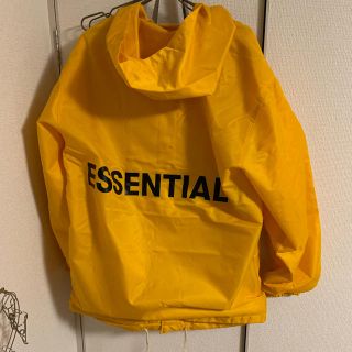 フィアオブゴッド(FEAR OF GOD)の美品 fear of god essentials コーチジャケット M(ナイロンジャケット)