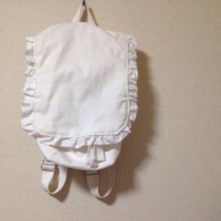 無地フリルリュック(リュック/バックパック)