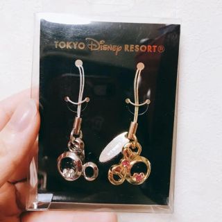 ディズニー(Disney)のディズニーランド ペアストラップ(キャラクターグッズ)