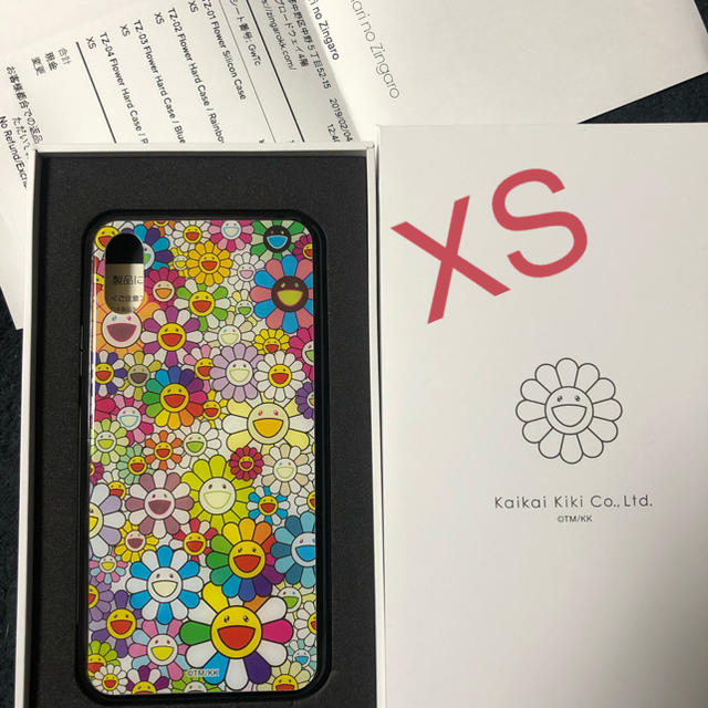 村上隆 iPhone case xs スマホ/家電/カメラのスマホアクセサリー(iPhoneケース)の商品写真